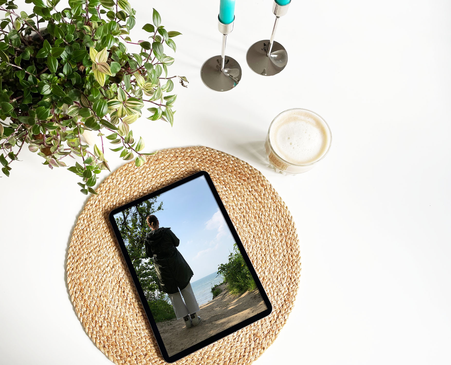 ipad auf Tisch